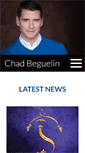 Mobile Screenshot of chadbeguelin.com